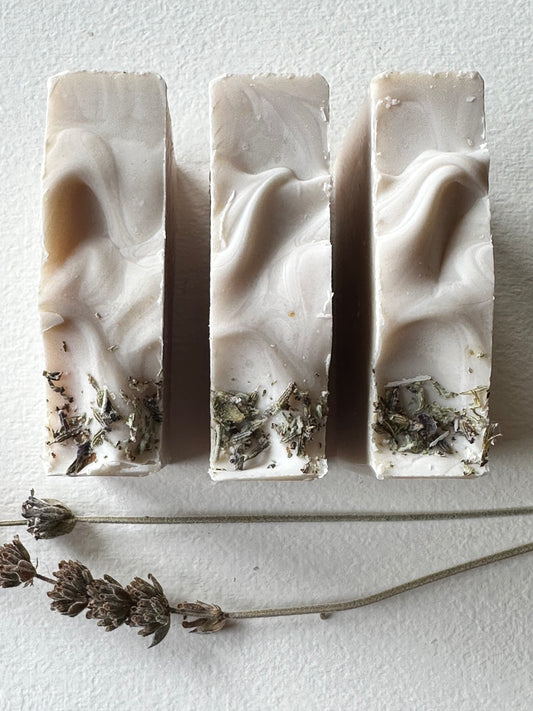 All Natural Lavender Soap | Plumping & Fine Line Reducing | Reduce Blemishes & Lighten Scars