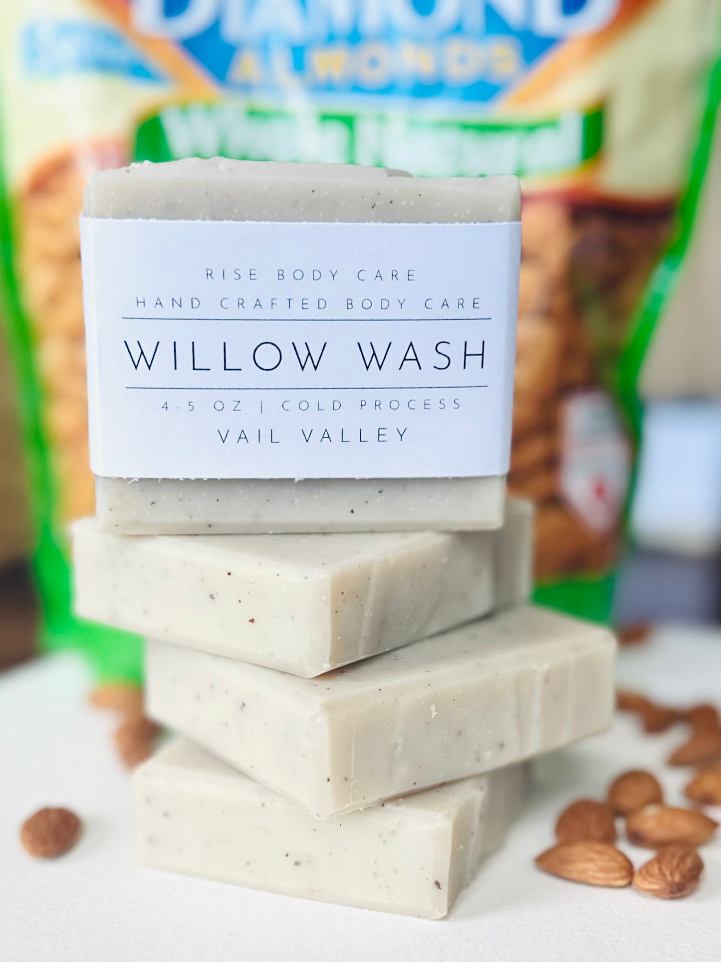 Exfoliating Willow Wash Almond Scrub | Enhance Skin Texture | Nourishing | Soften & Smooth