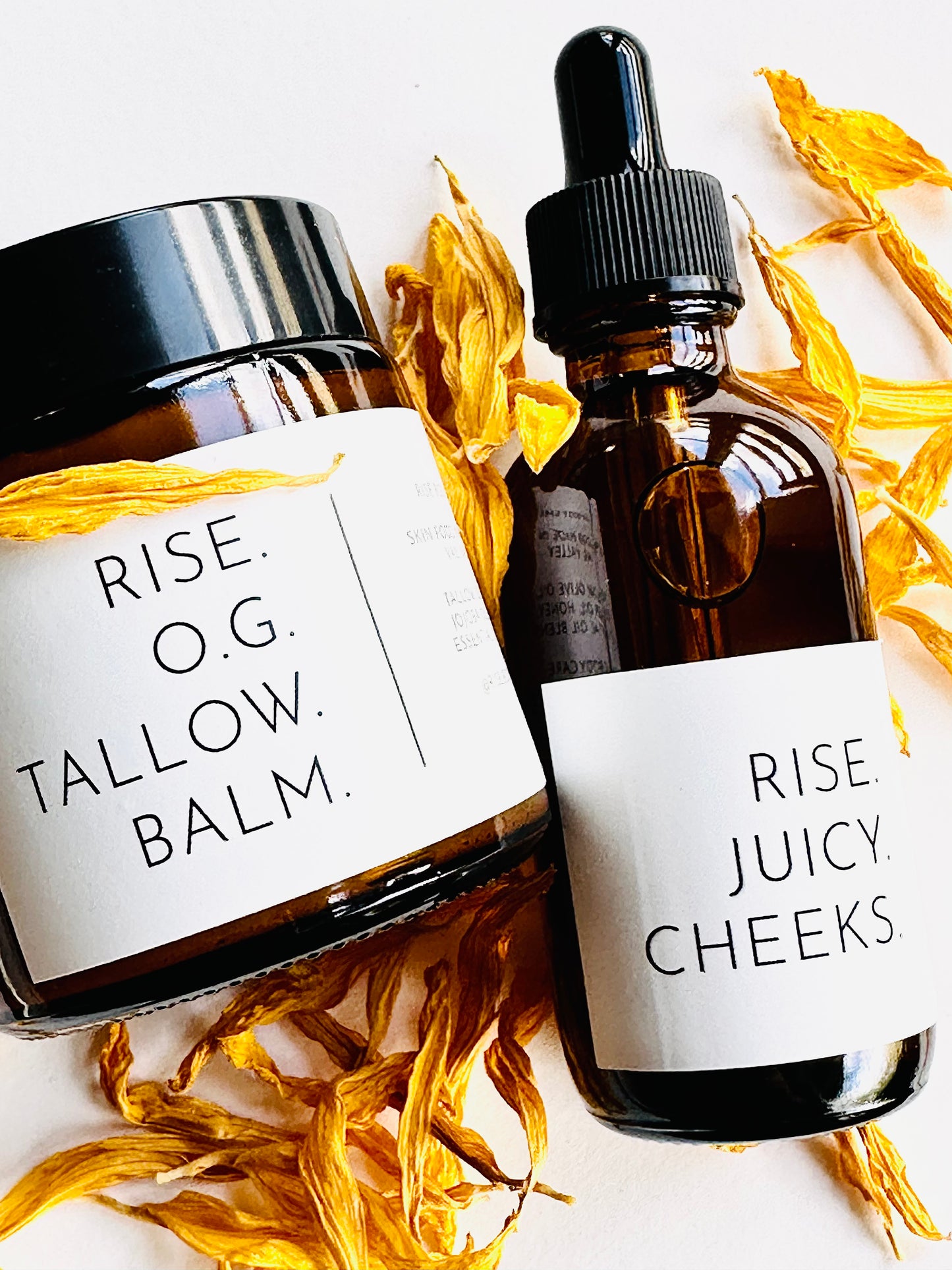Glowy Skin Duo | Oil Cleanse | Tallow Balm | Deep Hydration | Makeup Removal