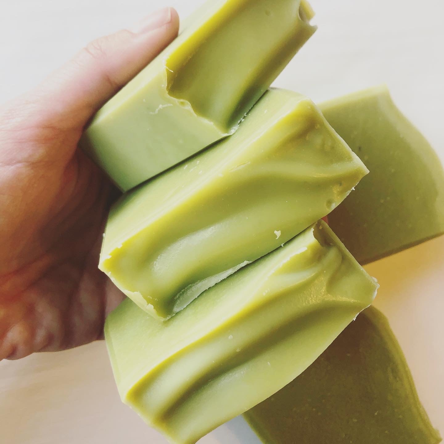 All Natural Green + Hemp Soap | Detoxify & Tone | Anti-aging Antioxidants | Gentle Cleansing