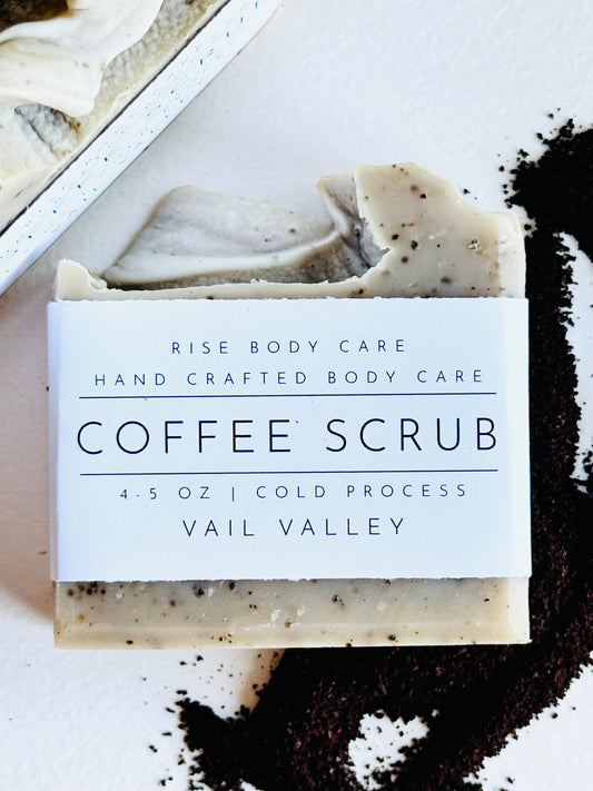 Exfoliating Coffee Scrub Soap | Anti-inflammatory | Skin Smoothing | Pore Tightening