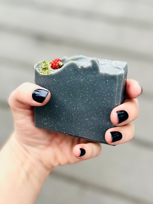 Fig + Berries Soap | Charcoal Detox | Holiday Soap | Festive Decor